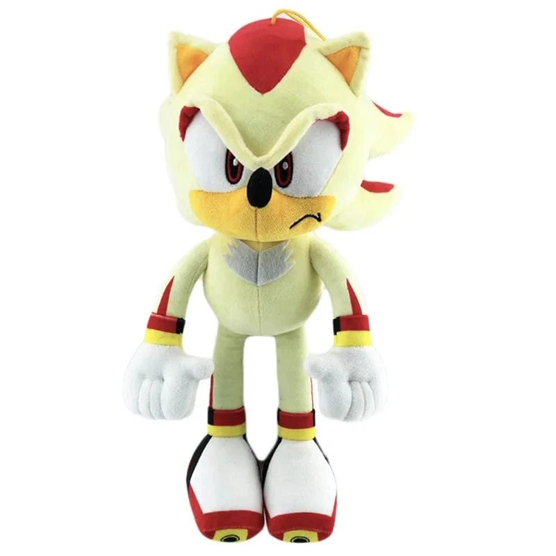 33 cm Sonic Hochwertiges Plüschtier Cartoon The Hedgehog Doll Tails Shadow Weiche Angefüllte Anime Weihnachtsgeburtstagsgeschenk für Kinder