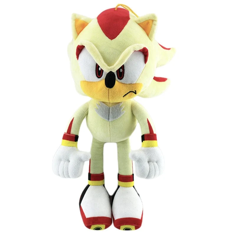 33 cm Sonic Hochwertiges Plüschtier Cartoon The Hedgehog Doll Tails Shadow Weiche Angefüllte Anime Weihnachtsgeburtstagsgeschenk für Kinder