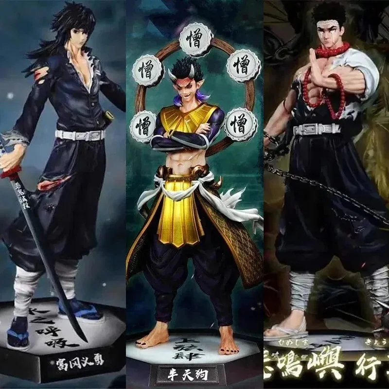 30 cm Demon Slayer Figuren Hantengu Anime Figur Himejima Gyoumei Figur Kimetsu No Yaiba Tomiokagiyuu Statue Gk Pvc Spielzeug Geschenk