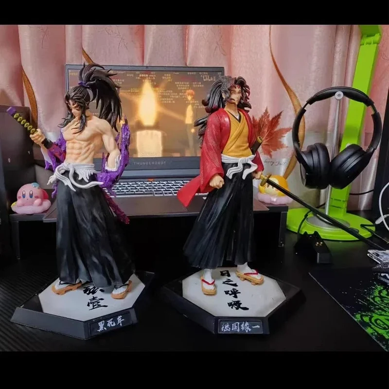 30 cm Demon Slayer Figuren Hantengu Anime Figur Himejima Gyoumei Figur Kimetsu No Yaiba Tomiokagiyuu Statue Gk Pvc Spielzeug Geschenk