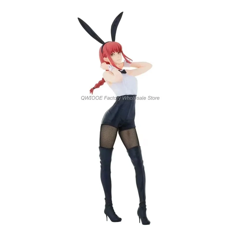Ursprüngliche Echte FuRyu BiCute Hasen Chainsaw Man 30cm Makima Bunny Girl Anime Figur Spielzeug Für Kind Großhandel QWIOOE
