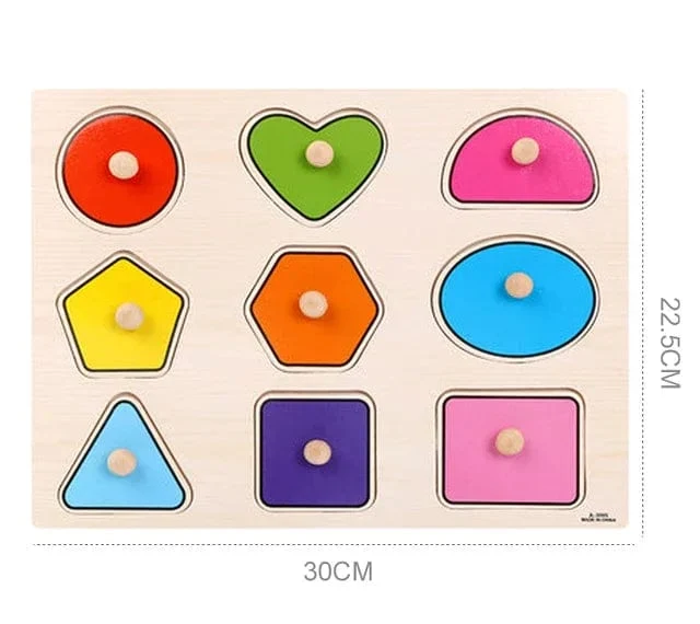 Baby Holz Greifen Bord Anzahl Brief Form Anerkennung Puzzle Kinder Frühen Bildung Puzzle Spielzeug Montessori Lernen TMZ