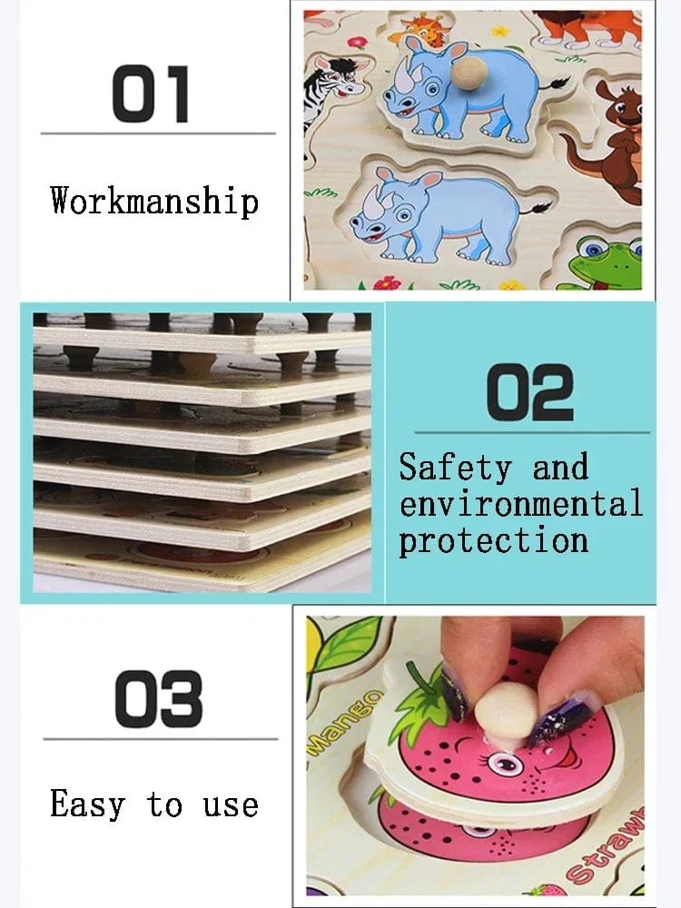 Baby Holz Greifen Bord Anzahl Brief Form Anerkennung Puzzle Kinder Frühen Bildung Puzzle Spielzeug Montessori Lernen TMZ