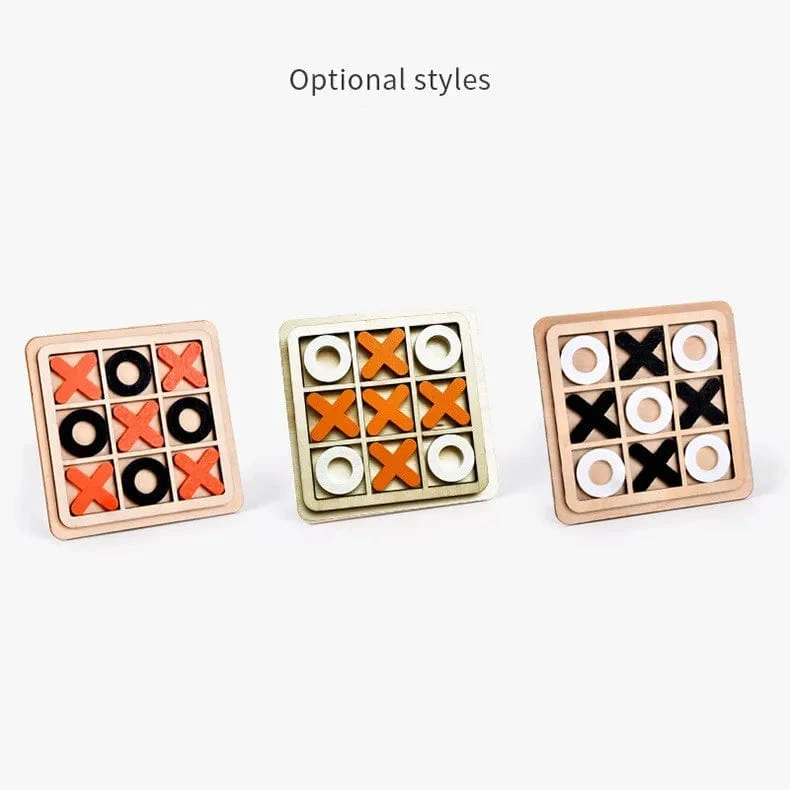 Montessori Schachspiel Holzpuzzle Spielzeug Spiel Interaktion Puzzles Training Gehirn Lernen Frühes Lernspielzeug für Kinder Kinder