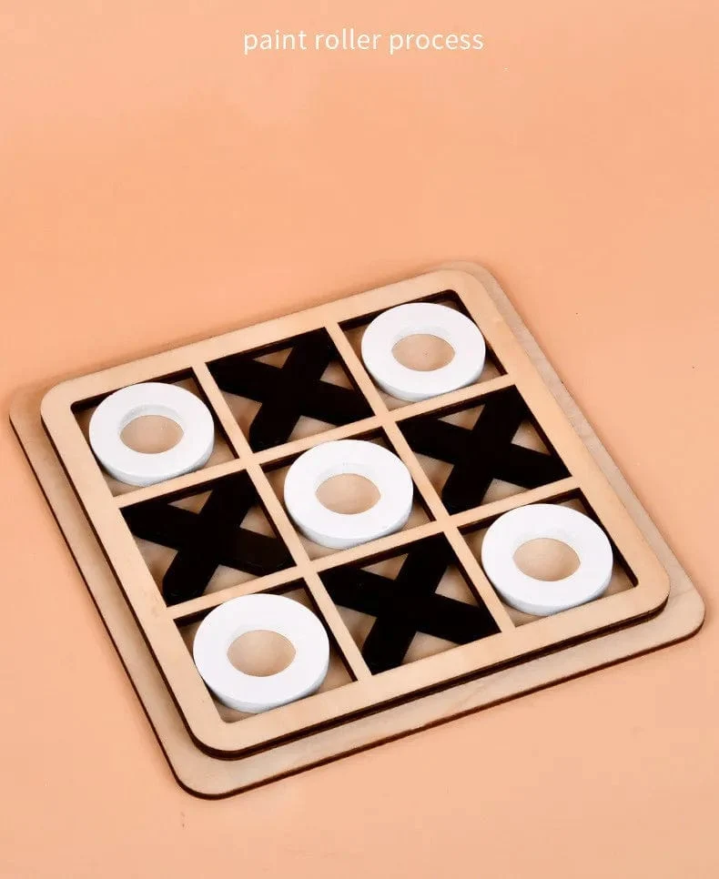 Montessori Schachspiel Holzpuzzle Spielzeug Spiel Interaktion Puzzles Training Gehirn Lernen Frühes Lernspielzeug für Kinder Kinder