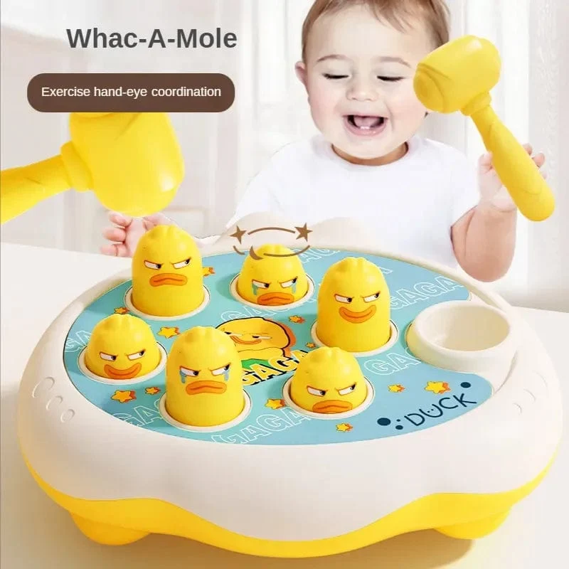 Cartoon Whac-A-Mole Montessori Baby Spielzeug Kleinkind Pädagogisches Geburtstag Geschenk Tier Thema Klopf Spiel Eltern Kind Brettspiel Junge
