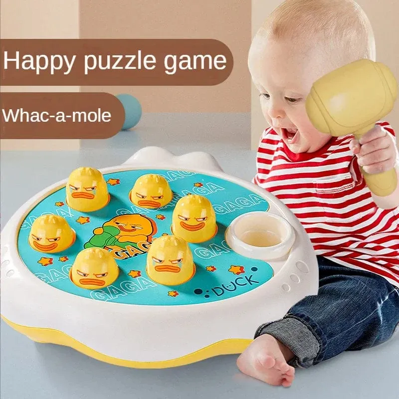 Cartoon Whac-A-Mole Montessori Baby Spielzeug Kleinkind Pädagogisches Geburtstag Geschenk Tier Thema Klopf Spiel Eltern Kind Brettspiel Junge