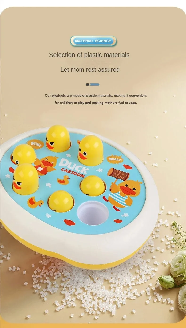 Cartoon Whac-A-Mole Montessori Baby Spielzeug Kleinkind Pädagogisches Geburtstag Geschenk Tier Thema Klopf Spiel Eltern Kind Brettspiel Junge