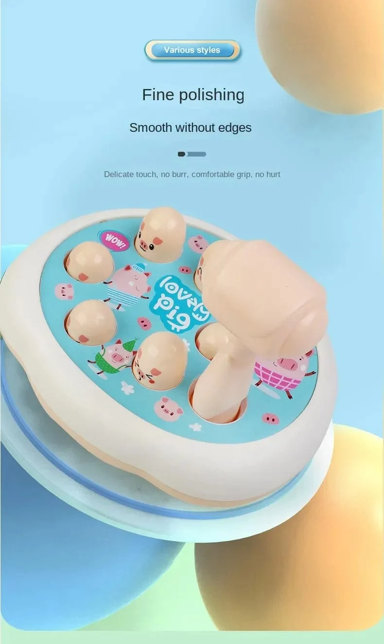 Cartoon Whac-A-Mole Montessori Baby Spielzeug Kleinkind Pädagogisches Geburtstag Geschenk Tier Thema Klopf Spiel Eltern Kind Brettspiel Junge