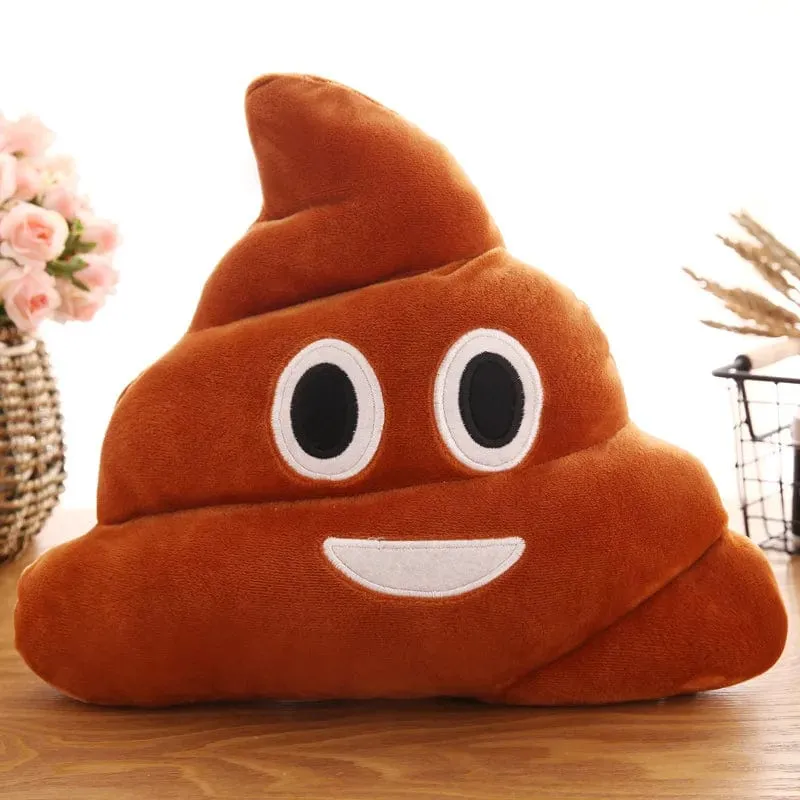 Großhandel Cartoon neuen Ausdruck Poo Plüschtiere süße lustige schrullige lustige Poop Kissen