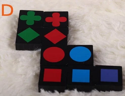 2021 Neues Lernspielzeug für Kinder Qwirkle Holzschach Interaktive Eltern-Kind-Spiele Kinderspielzeug für Erwachsene Geschenke