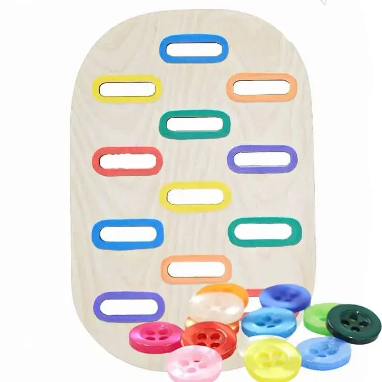 Sensorisches Tablett für Kinder, Tisch, Farbe, Haarballen, Spiel aus Holzfliesen, Montessori-Spielzeug für die frühe Bildung, Kinderspielzeug, pädagogisches Zubehör