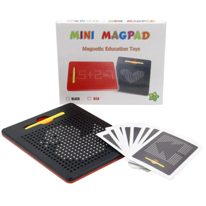 Magnetische Kugel Zeichenbrett mit Stift Kinder lernen Zeichnung Skizze Pad Tablet pädagogisches Spielzeug für Kinder Erwachsene Notebook Geschenk