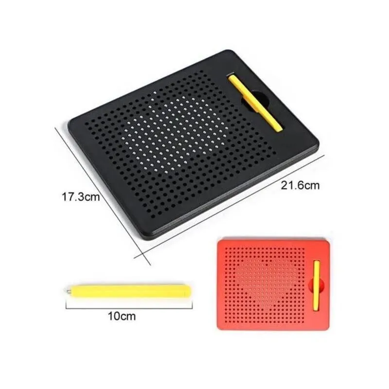 Magnetische Kugel Zeichenbrett mit Stift Kinder lernen Zeichnung Skizze Pad Tablet pädagogisches Spielzeug für Kinder Erwachsene Notebook Geschenk