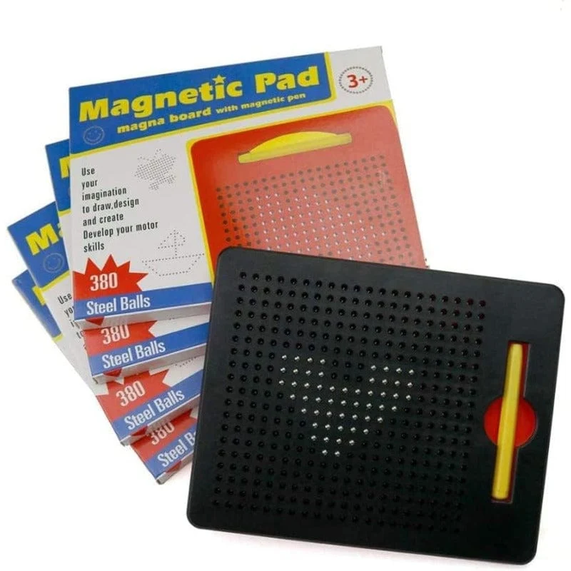 Magnetische Kugel Zeichenbrett mit Stift Kinder lernen Zeichnung Skizze Pad Tablet pädagogisches Spielzeug für Kinder Erwachsene Notebook Geschenk