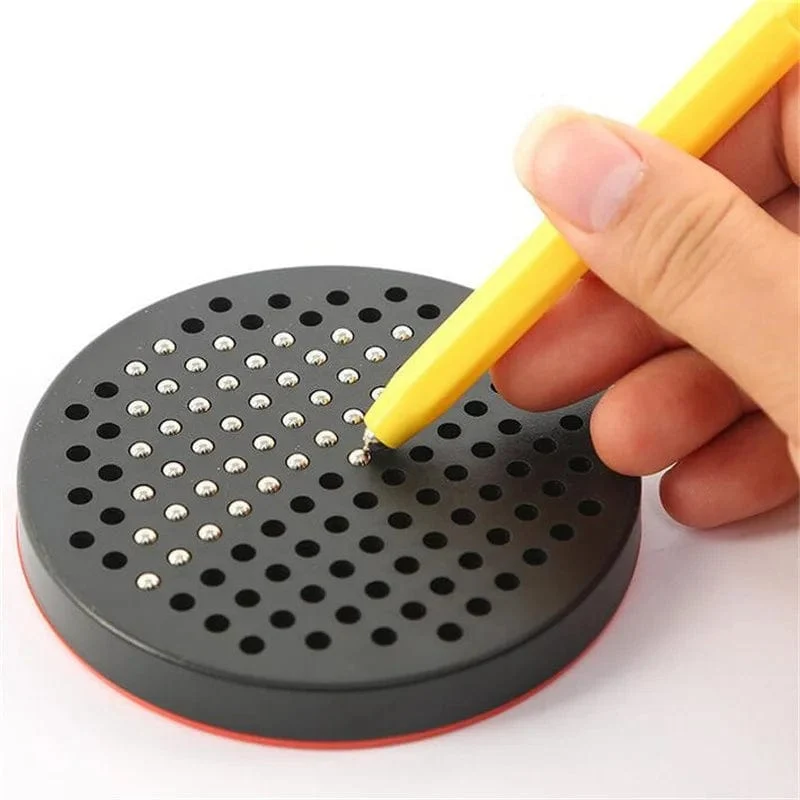 Magnetische Kugel Zeichenbrett mit Stift Kinder lernen Zeichnung Skizze Pad Tablet pädagogisches Spielzeug für Kinder Erwachsene Notebook Geschenk