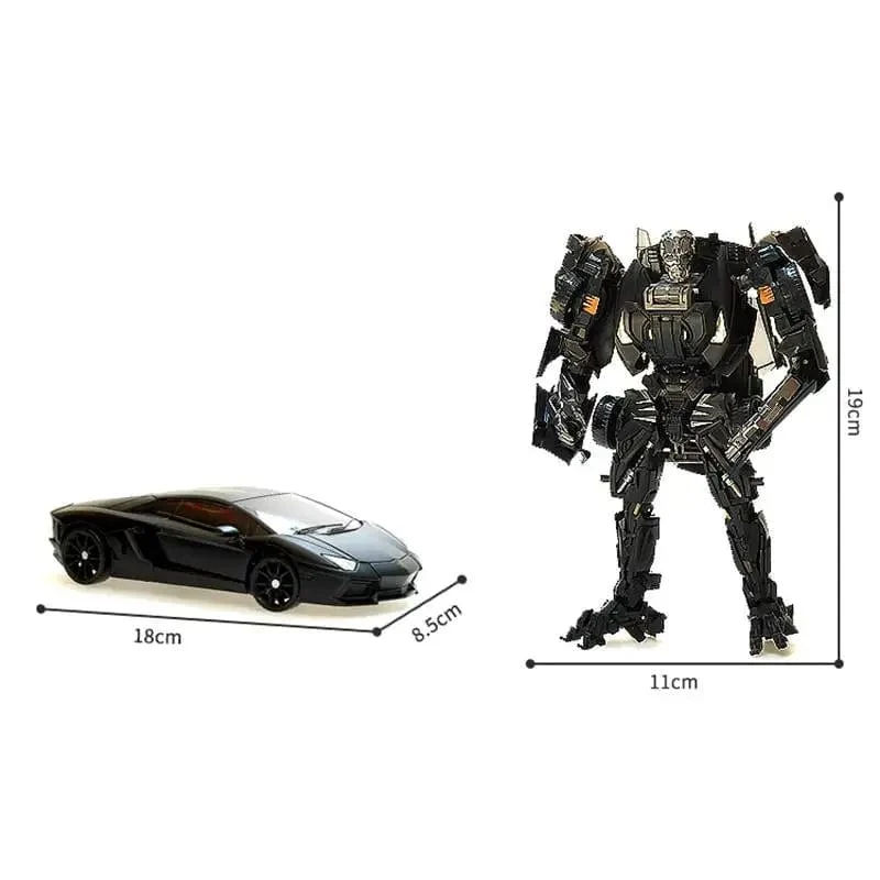 18 cm Legierung Transformation Spielzeug Lockdown Action Figur Modell Lamborghini Auto Deformation Roboter Spielzeug
