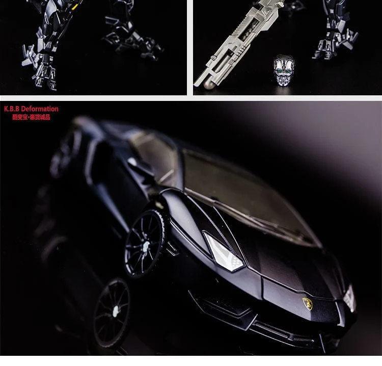 18 cm Legierung Transformation Spielzeug Lockdown Action Figur Modell Lamborghini Auto Deformation Roboter Spielzeug