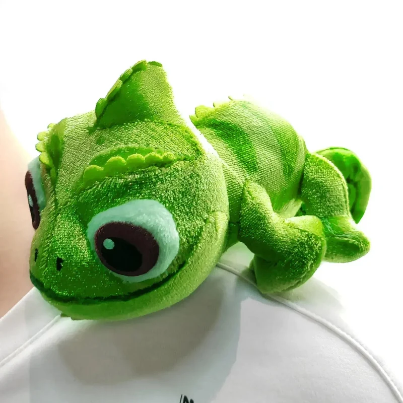 15 cm Pascal Rapunzel Chamäleon Plüschtier Puppe Pascal Kuscheltiere Plüschpuppe Pascal Rapunzel Schultereidechse Plüschpuppe Spielzeug
