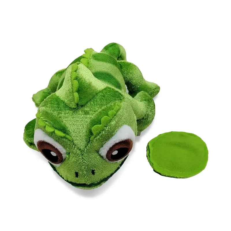 15 cm Pascal Rapunzel Chamäleon Plüschtier Puppe Pascal Kuscheltiere Plüschpuppe Pascal Rapunzel Schultereidechse Plüschpuppe Spielzeug