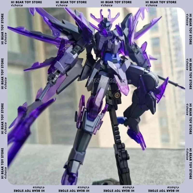 HG Gundam 1/144 Gn-10000 Transient Glacier Figur Montage Modell Spielzeug Action Figur Desktop Ornament Sammlung Kinder Spielzeug Geschenke