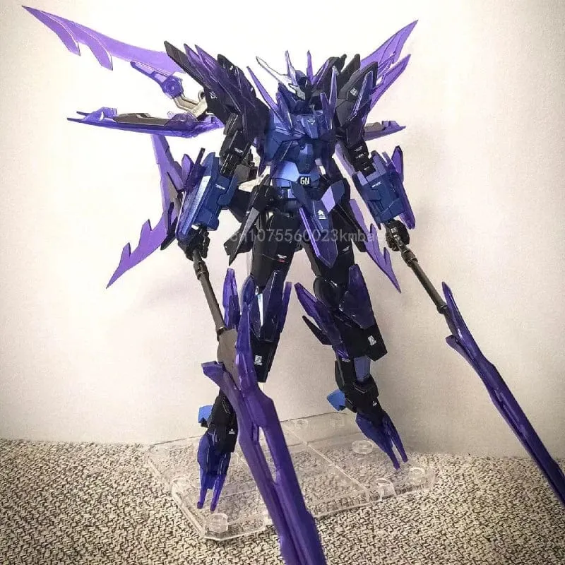 HG Gundam 1/144 Gn-10000 Transient Glacier Figur Montage Modell Spielzeug Action Figur Desktop Ornament Sammlung Kinder Spielzeug Geschenke