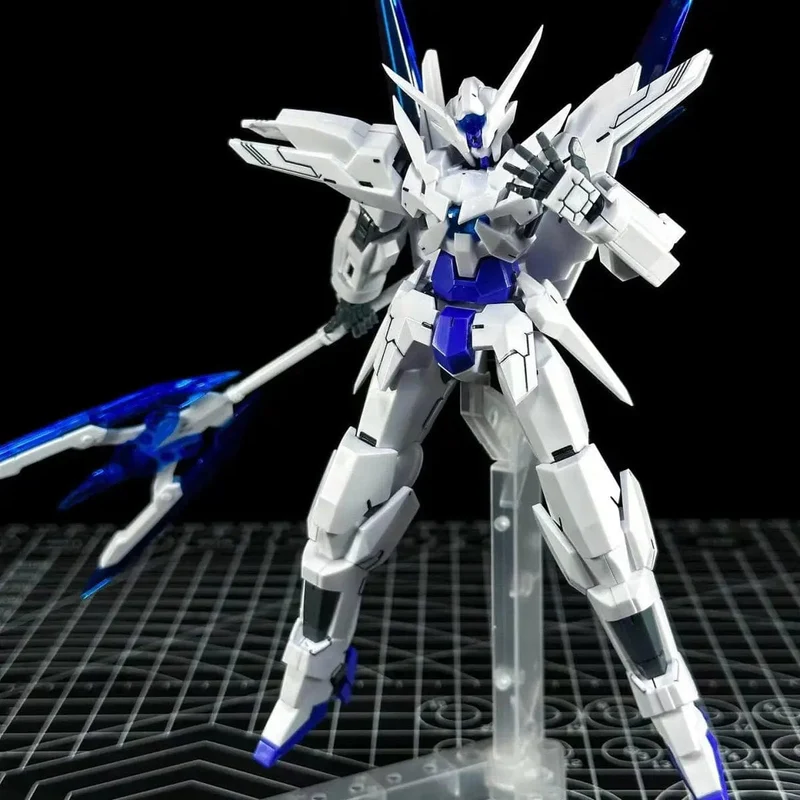 HG Gundam 1/144 Gn-10000 Transient Glacier Figur Montage Modell Spielzeug Action Figur Desktop Ornament Sammlung Kinder Spielzeug Geschenke