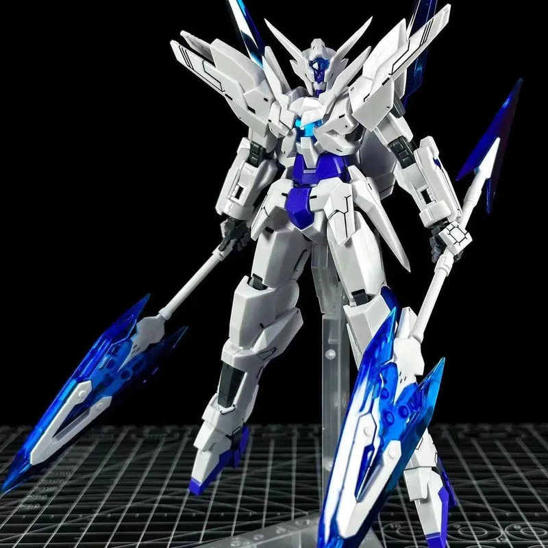 HG Gundam 1/144 Gn-10000 Transient Glacier Figur Montage Modell Spielzeug Action Figur Desktop Ornament Sammlung Kinder Spielzeug Geschenke