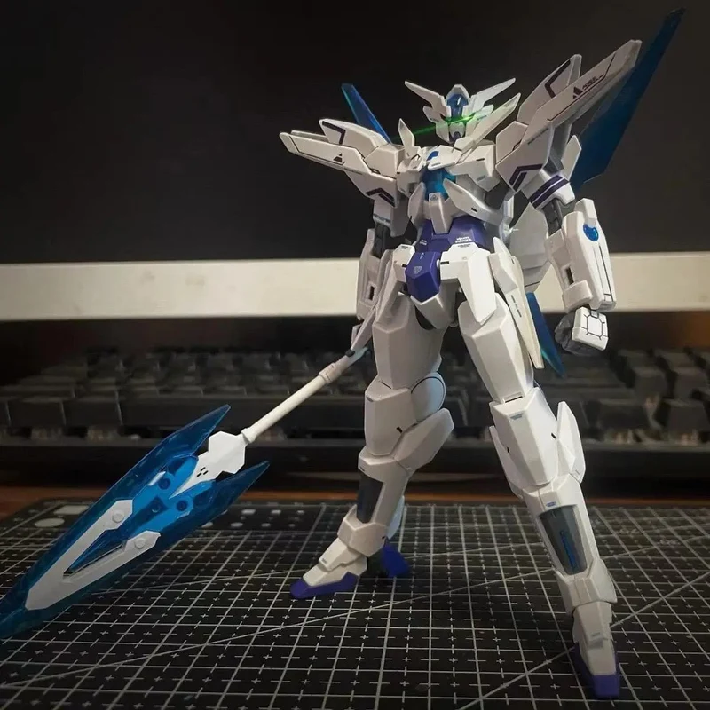 HG Gundam 1/144 Gn-10000 Transient Glacier Figur Montage Modell Spielzeug Action Figur Desktop Ornament Sammlung Kinder Spielzeug Geschenke