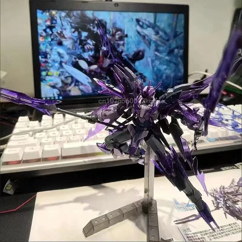 HG Gundam 1/144 Gn-10000 Transient Glacier Figur Montage Modell Spielzeug Action Figur Desktop Ornament Sammlung Kinder Spielzeug Geschenke