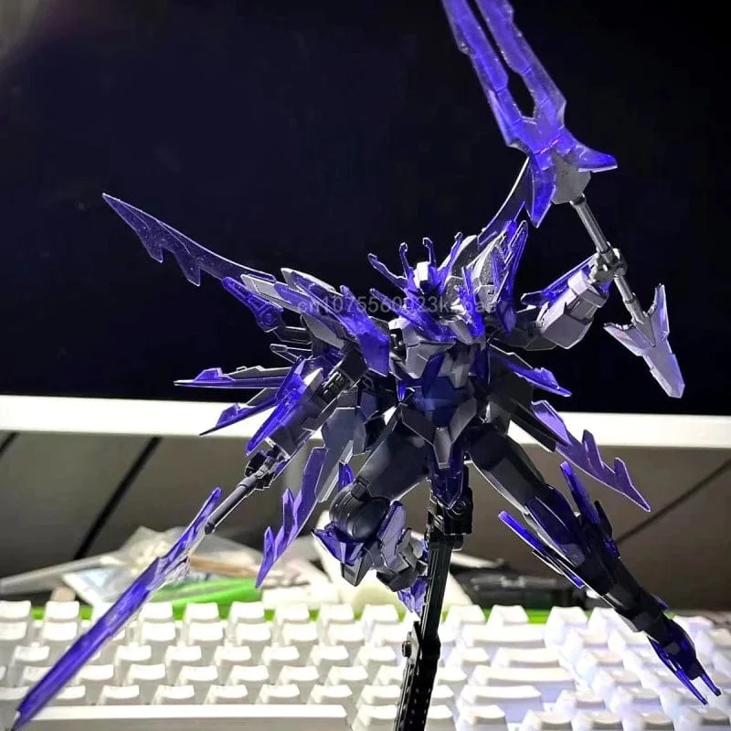 HG Gundam 1/144 Gn-10000 Transient Glacier Figur Montage Modell Spielzeug Action Figur Desktop Ornament Sammlung Kinder Spielzeug Geschenke