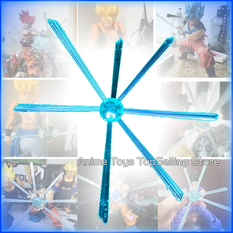 16–17 cm Anime Dragon Ball Z Figur Kamekameha Zubehör Actionfigur DBZ DIY-Teile Jede Anime-Kollektion PVC-Modell Spielzeug Geschenke