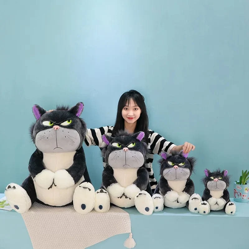 Disney Luzifer die Katze süße Puppe Plüsch Spielzeug Wurfkissen Katze Puppe Geburtstagsgeschenk Valentinstag Plüsch Kinderspielzeug