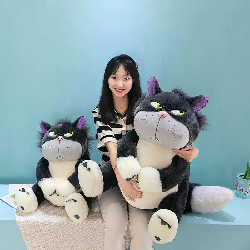 Disney Luzifer die Katze süße Puppe Plüsch Spielzeug Wurfkissen Katze Puppe Geburtstagsgeschenk Valentinstag Plüsch Kinderspielzeug