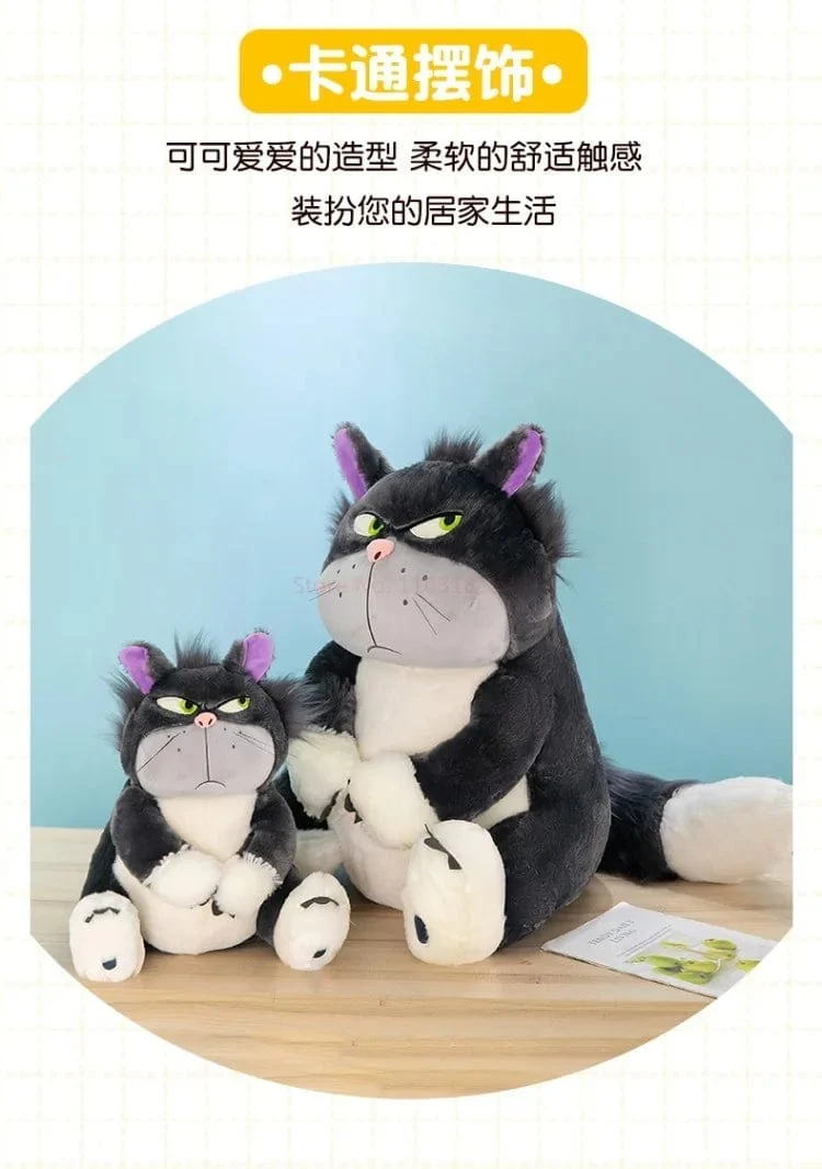 Disney Luzifer die Katze süße Puppe Plüsch Spielzeug Wurfkissen Katze Puppe Geburtstagsgeschenk Valentinstag Plüsch Kinderspielzeug