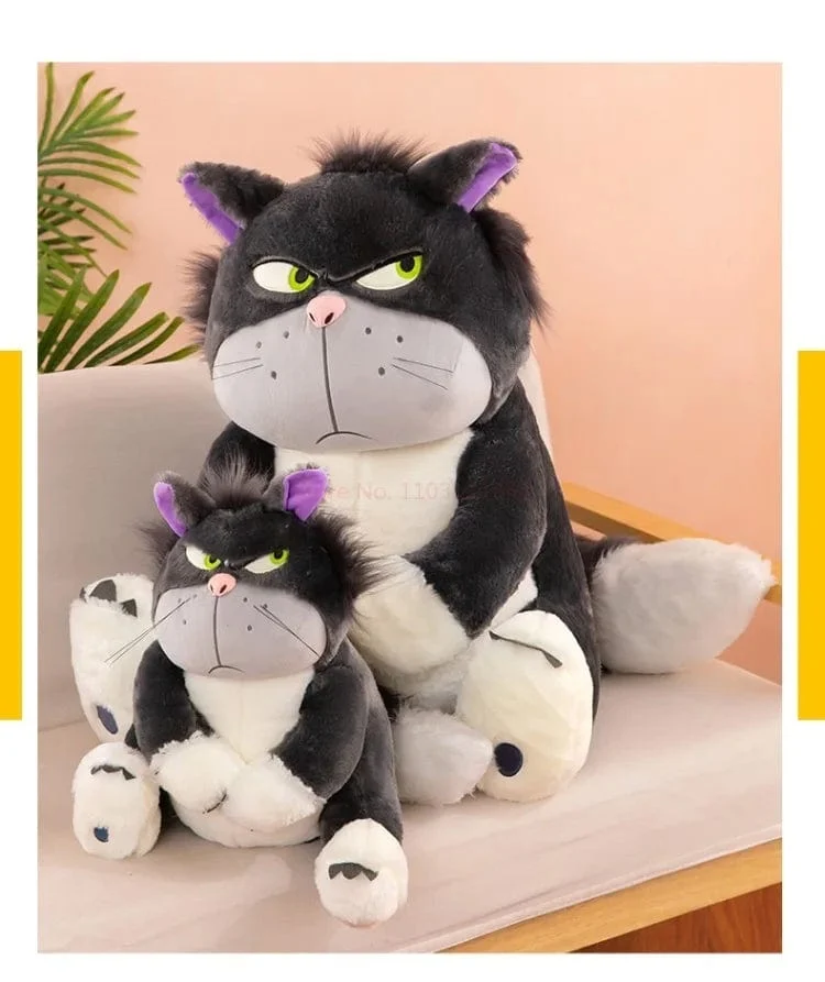 Disney Luzifer die Katze süße Puppe Plüsch Spielzeug Wurfkissen Katze Puppe Geburtstagsgeschenk Valentinstag Plüsch Kinderspielzeug