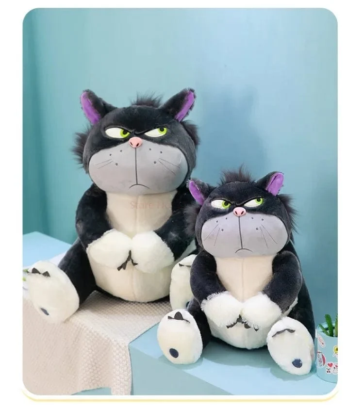 Disney Luzifer die Katze süße Puppe Plüsch Spielzeug Wurfkissen Katze Puppe Geburtstagsgeschenk Valentinstag Plüsch Kinderspielzeug