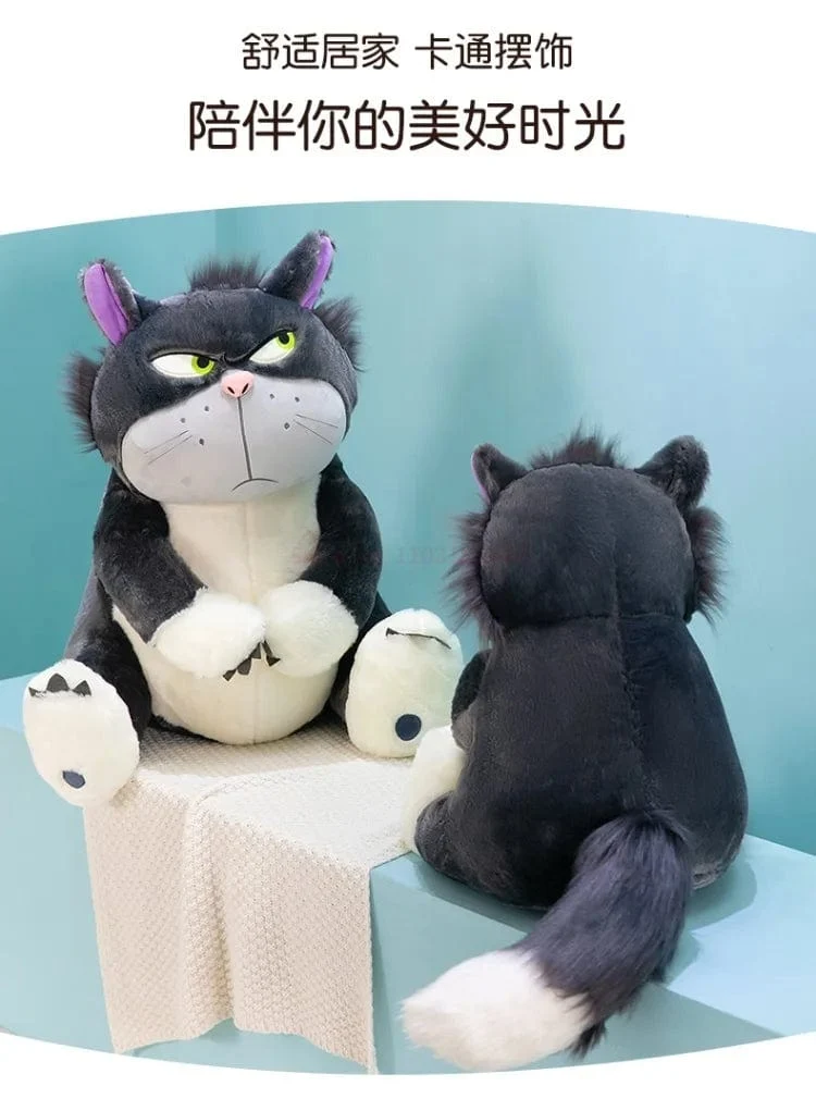 Disney Luzifer die Katze süße Puppe Plüsch Spielzeug Wurfkissen Katze Puppe Geburtstagsgeschenk Valentinstag Plüsch Kinderspielzeug