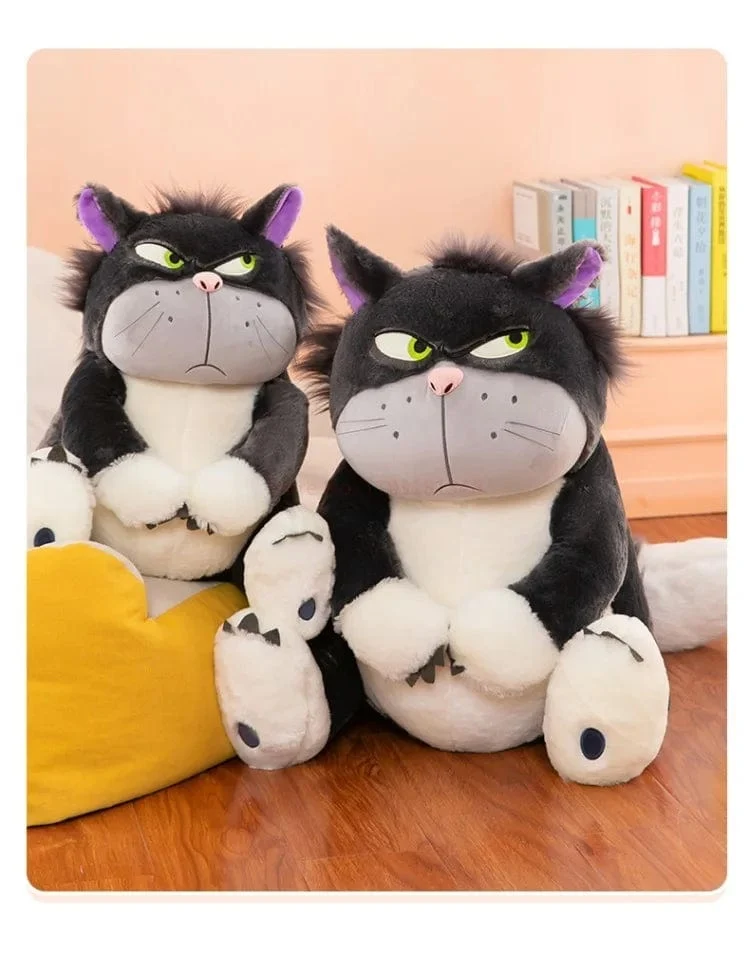 Disney Luzifer die Katze süße Puppe Plüsch Spielzeug Wurfkissen Katze Puppe Geburtstagsgeschenk Valentinstag Plüsch Kinderspielzeug