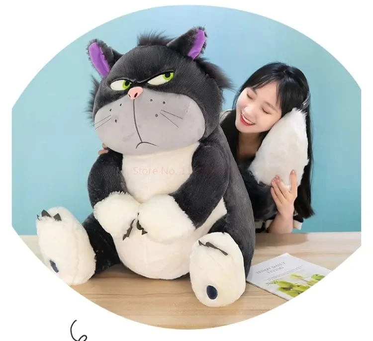 Disney Luzifer die Katze süße Puppe Plüsch Spielzeug Wurfkissen Katze Puppe Geburtstagsgeschenk Valentinstag Plüsch Kinderspielzeug