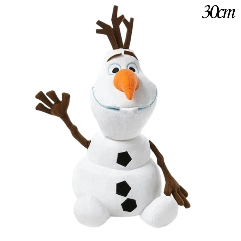 Anime Frozen Die Plüschprinzessin Anna Kawaii Puppe Schneekönigin Prinzessin Anna Elsa Weiche Stofftiere Geschenke für Mädchen Geburtstagskinder