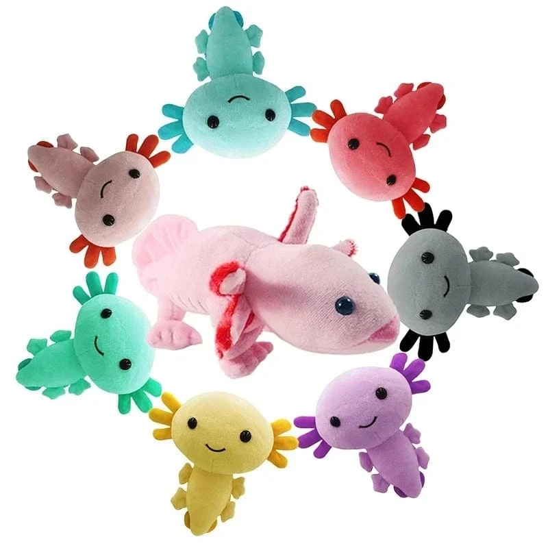 Kawaii Axolotl Plüschtier Axolotl Spielzeug Axolotl Fisch Axolotl Plüschtiere Figur Puppe Kawaii Tier Rosa Axolotl Stoffpuppen Geschenke