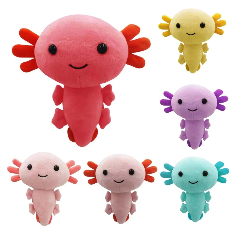 Kawaii Axolotl Plüschtier Axolotl Spielzeug Axolotl Fisch Axolotl Plüschtiere Figur Puppe Kawaii Tier Rosa Axolotl Stoffpuppen Geschenke
