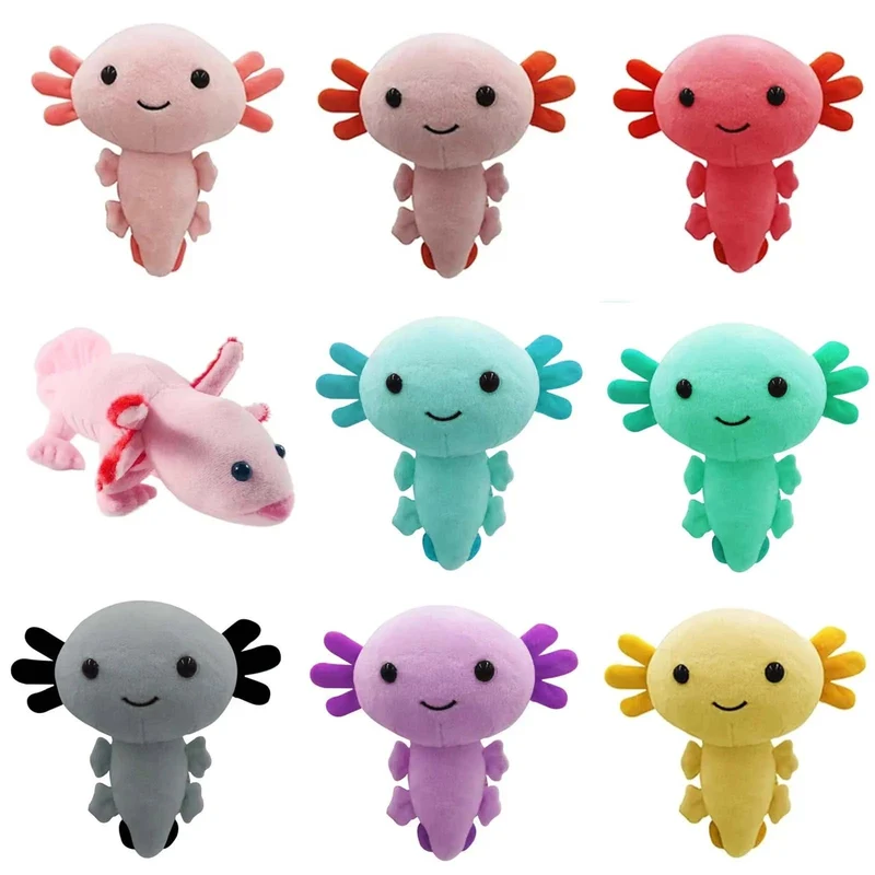 Kawaii Axolotl Plüschtier Axolotl Spielzeug Axolotl Fisch Axolotl Plüschtiere Figur Puppe Kawaii Tier Rosa Axolotl Stoffpuppen Geschenke