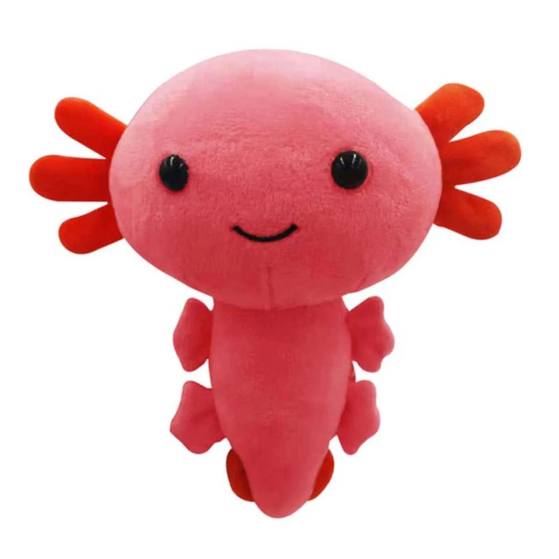 Kawaii Axolotl Plüschtier Axolotl Spielzeug Axolotl Fisch Axolotl Plüschtiere Figur Puppe Kawaii Tier Rosa Axolotl Stoffpuppen Geschenke