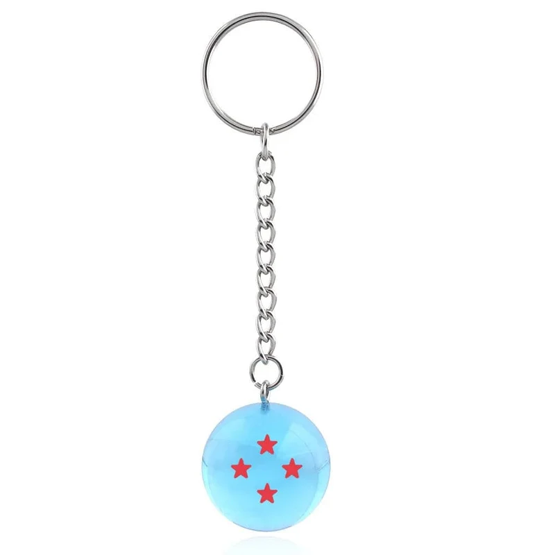 Anime Dragon Ball Serie Schlüsselanhänger Charms Zubehör 1 2 3 4 5 6 7 Star Dragon Balls Cosplay Schlüsselanhänger Anhänger Halter Spielzeug Geschenk