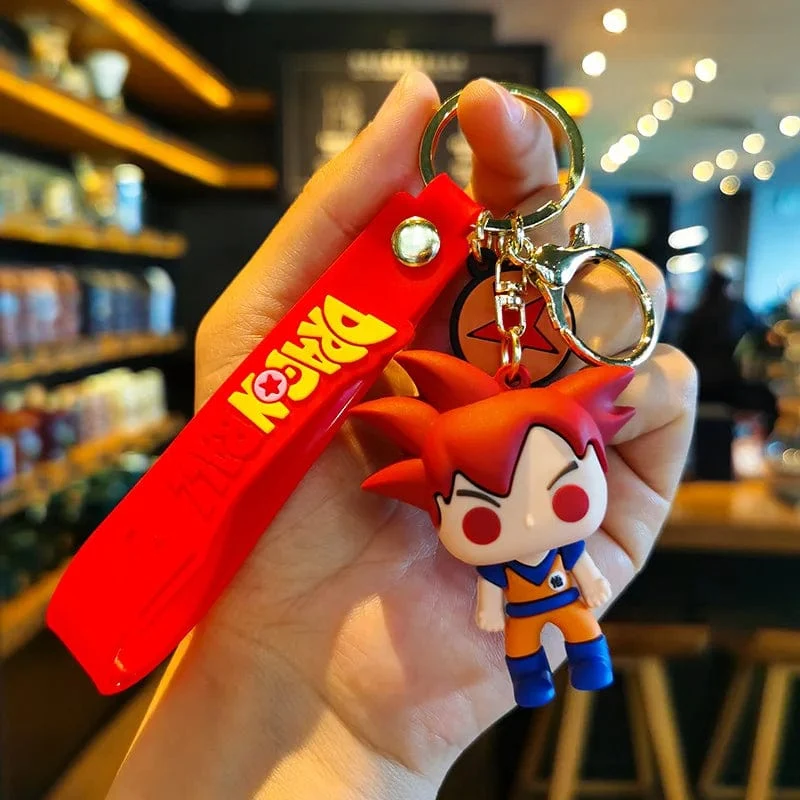 Anime Dragon Ball Serie Schlüsselanhänger Charms Zubehör 1 2 3 4 5 6 7 Star Dragon Balls Cosplay Schlüsselanhänger Anhänger Halter Spielzeug Geschenk