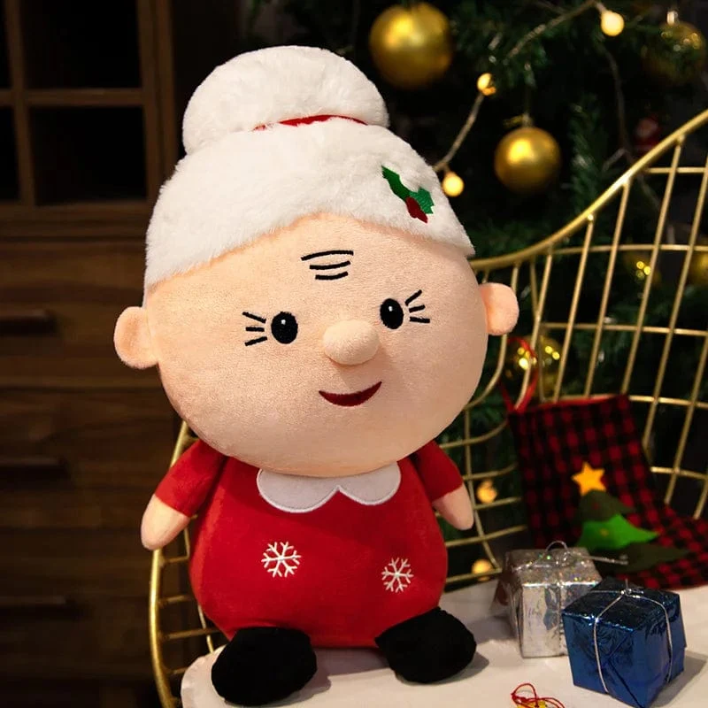 20CM Niedliche Weihnachtsserie Puppe Weihnachtsmann Elch Plüschtier Gefülltes weiches Schneemann Hirsch Spielzeug für Kinder Mädchen Weihnachtsgeschenk Dekor Requisiten