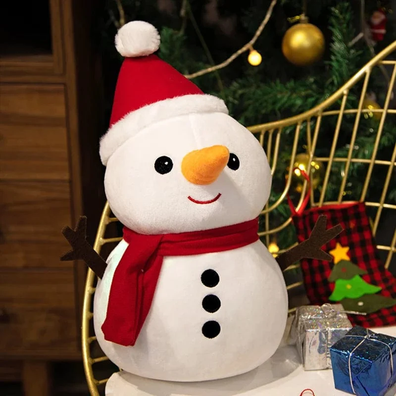20CM Niedliche Weihnachtsserie Puppe Weihnachtsmann Elch Plüschtier Gefülltes weiches Schneemann Hirsch Spielzeug für Kinder Mädchen Weihnachtsgeschenk Dekor Requisiten