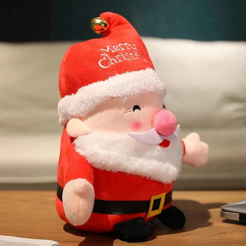 20CM Niedliche Weihnachtsserie Puppe Weihnachtsmann Elch Plüschtier Gefülltes weiches Schneemann Hirsch Spielzeug für Kinder Mädchen Weihnachtsgeschenk Dekor Requisiten